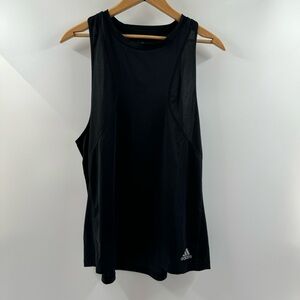 Adidas Women’s Black Running Tank Top – Size Large